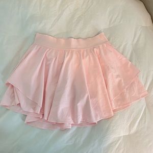 Lululemon Run Court Rival High Rise Skirt in light pink